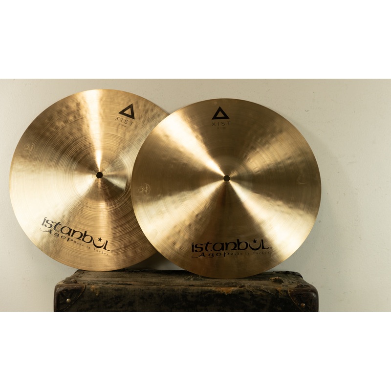Istanbul Agop XIST 15" Natural Hi Hat Cymbals 973g 1295g
