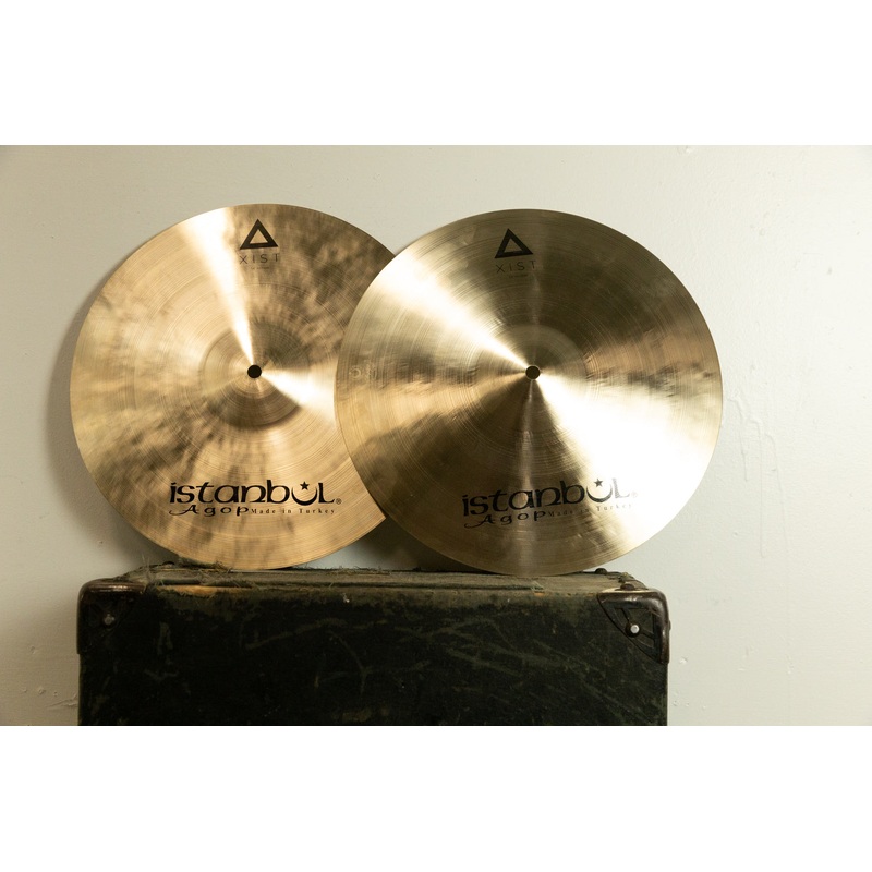 Istanbul Xist 14" Natural Hi Hat Cymbals 1071g 1251g