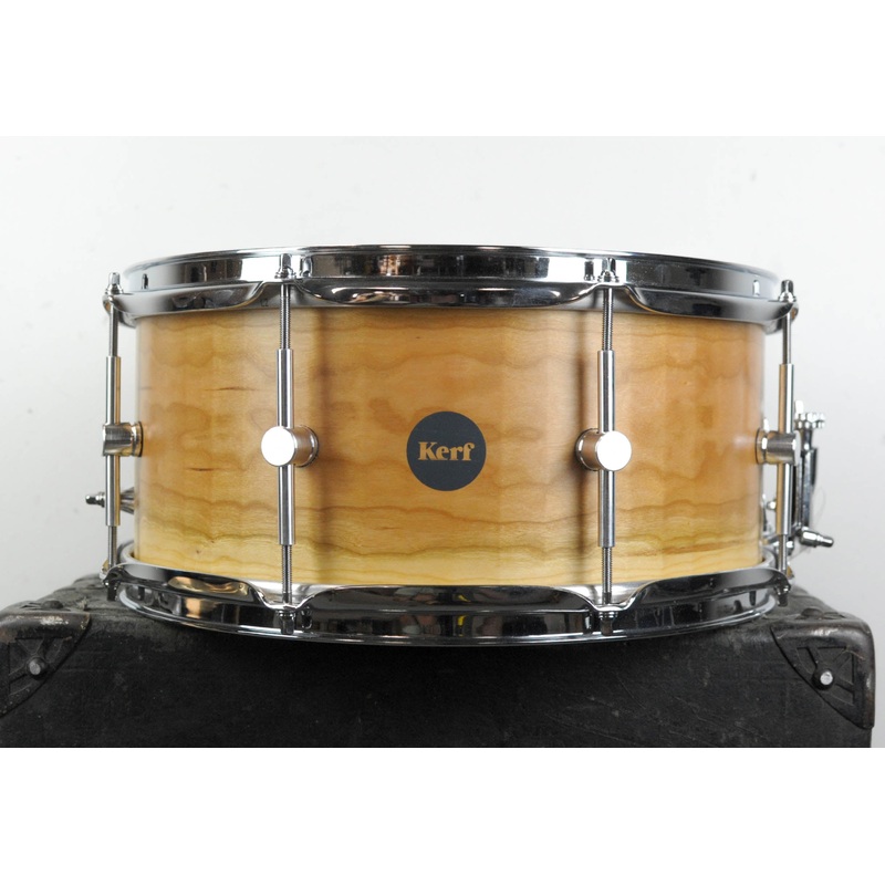 Kerf Drum Co. 6.5x14 Natural Cherry Snare Drum