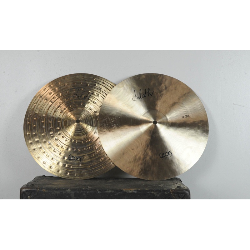 Leon 14" "Vintage" Hi Hat Cymbals 900g 1390g