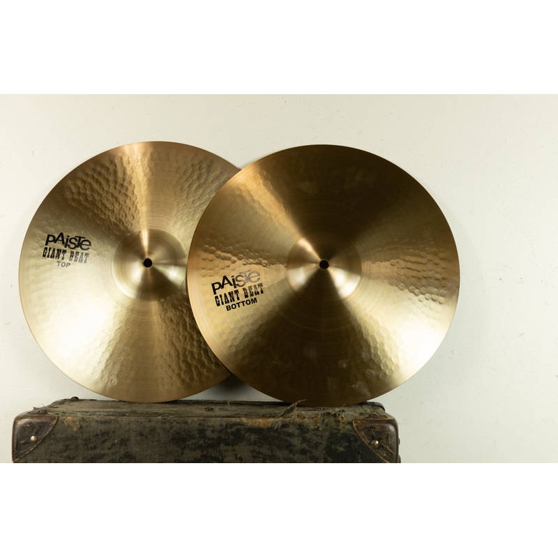 Paiste 15" Giant Beat Hi Hat Cymbals 942g 1265g
