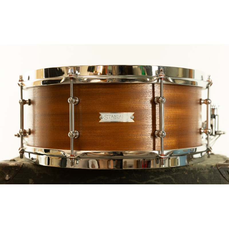 Standard Drum Co. 6x14 Old Timer Mahogany Snare Drum
