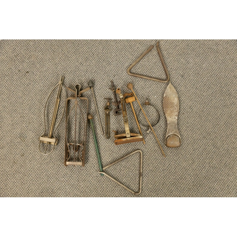 1920s 1930s Vintage Drum Traps Parts and Accessories