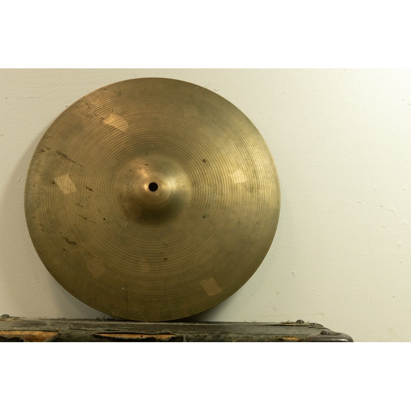 1960s Zildjian 14" New Beat Bottom Hi Hat Cymbal 1291g