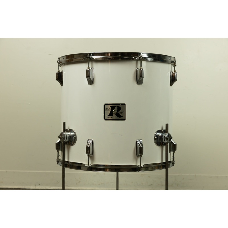 1970s Rogers 16x18" New England White "Big R" Floor Tom