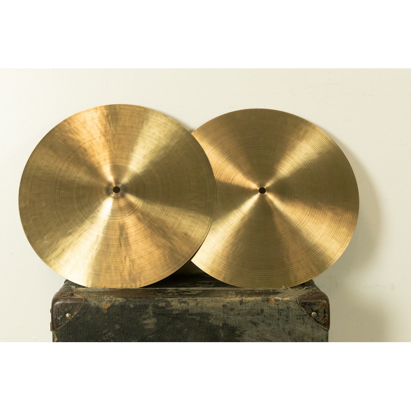 Leon 14" Modern Vintage A Hi Hat Cymbals 880g 1075g