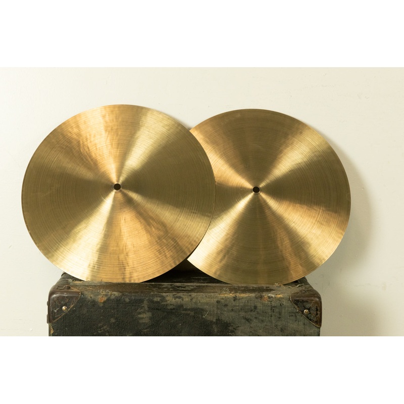 Leon 14" Modern Vintage A Hi Hat Cymbals 970g 1210g