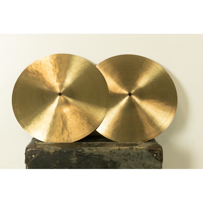 Leon 14" Modern Vintage Constantinople Hi Hat Cymbals 900g 1010g