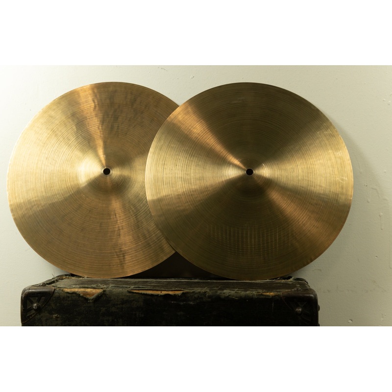 Leon 15" Modern Vintage A Hi Hat Cymbals 1000g 1235g