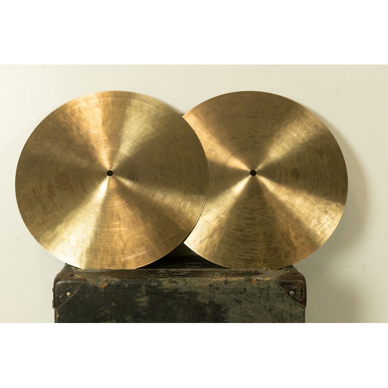 Leon 15" Modern Vintage A Hi Hat Cymbals 1020g 1220g