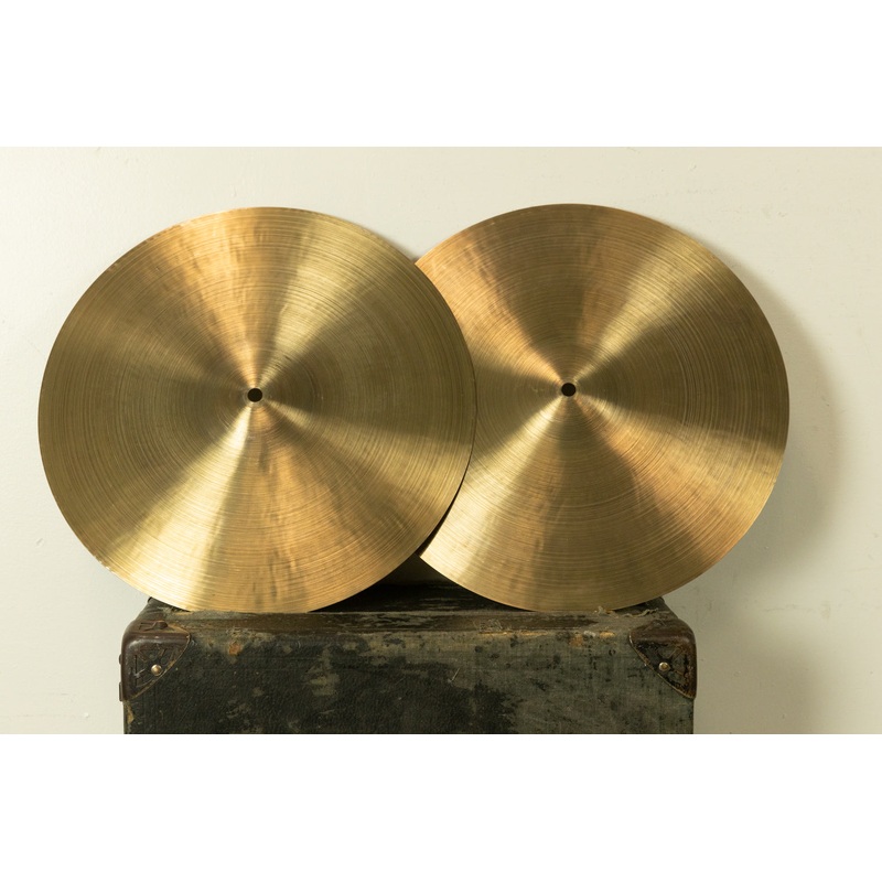 Leon 15" Modern Vintage A Hi Hat Cymbals 1070g 1255g