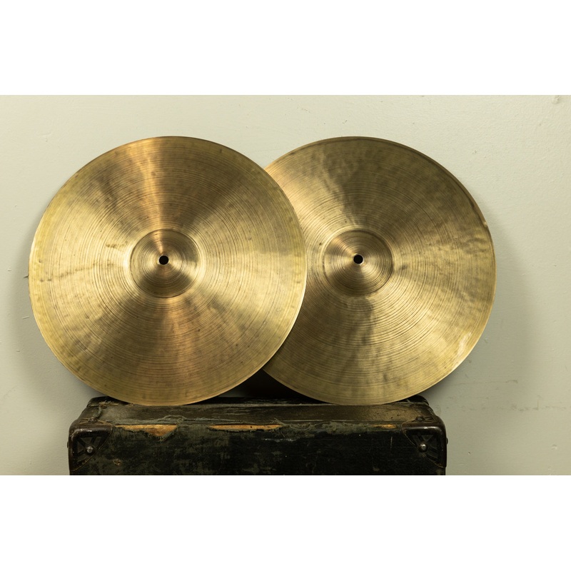 Leon 15" Modern Vintage Constantinople Hi Hat Cymbals 765g 910g