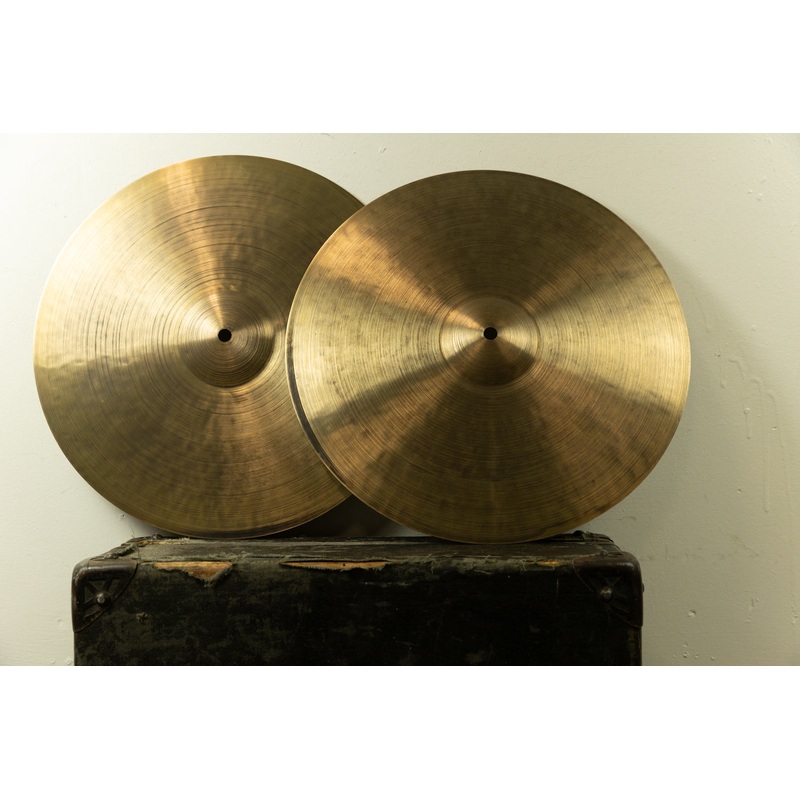 Leon 15" Modern Vintage Constantinople Hi Hat Cymbals 850g 930g