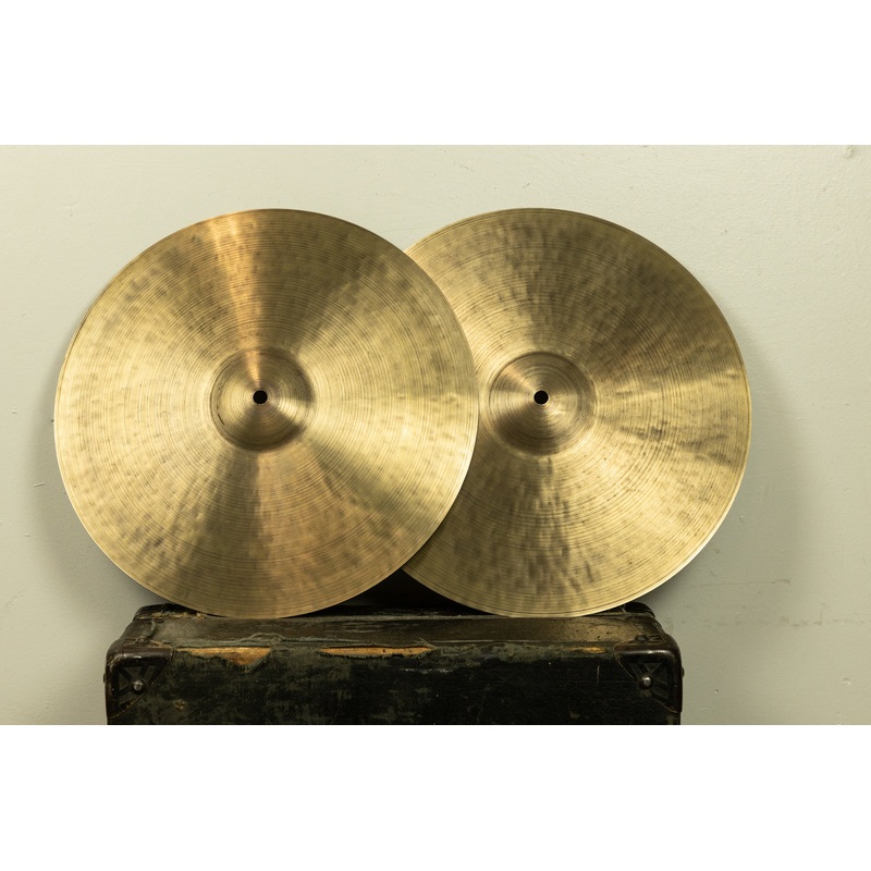 Leon 15" Modern Vintage Constantinople Hi Hat Cymbals 855g 950g