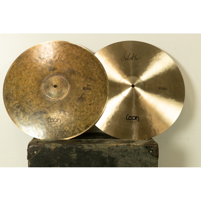 Leon 16" Hybrid Crisp Hi Hat Cymbals 1100g 1235g