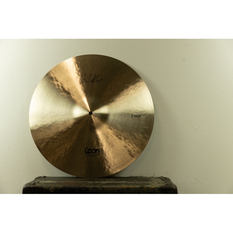 Leon 17" Vintage Medium Bell Medium Thin Crash Cymbal 1165g