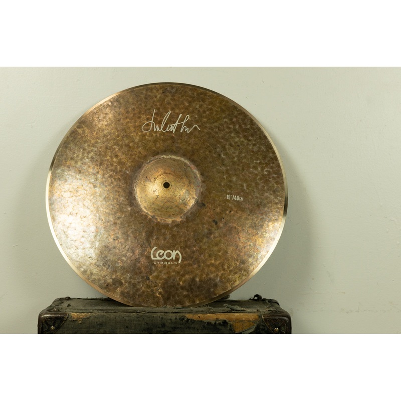 Leon 19" Dark Thin Half Raw Crash Cymbal 1495g