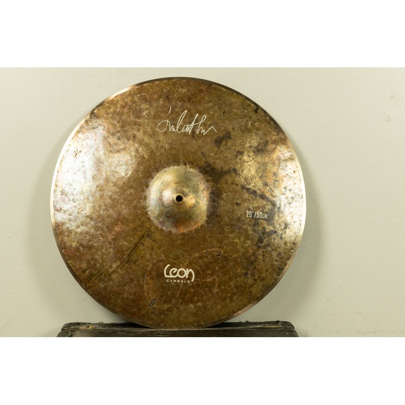 Leon 20" Dark Full Raw Small Bell Crash Ride Cymbal 1530g
