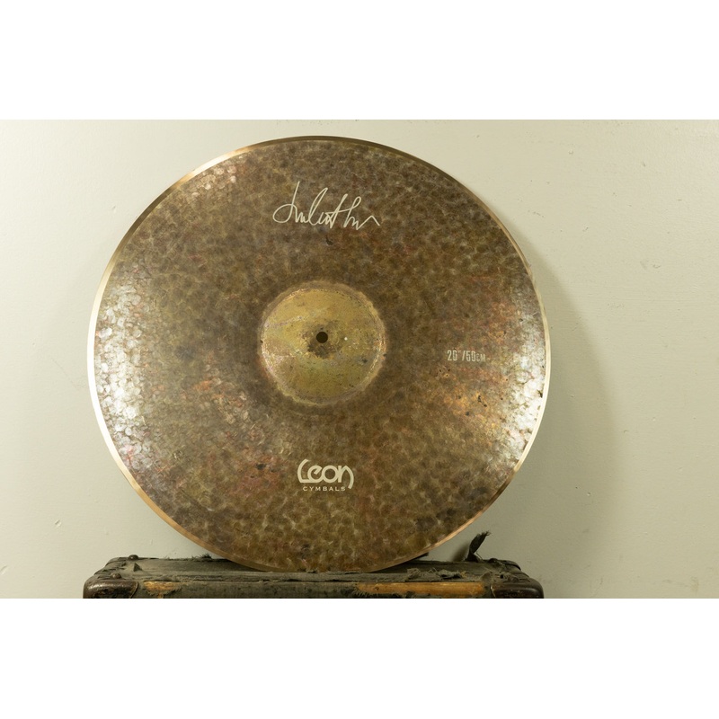 Leon 20" Dark Medium Thin Half Raw Crash Cymbal 1820g