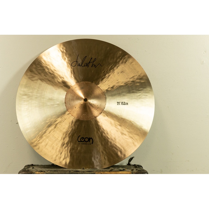 Leon 21" Ride Flat Bell Classic Ride Cymbal 2240g