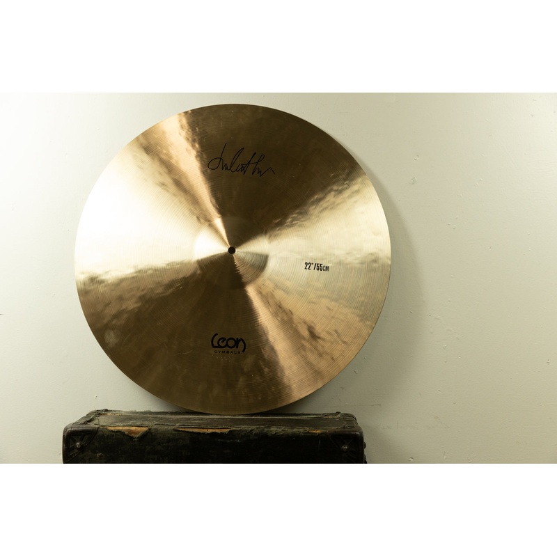 Leon 22" Ride Vintage Medium Thin With Taper Ride Cymbal 2560g