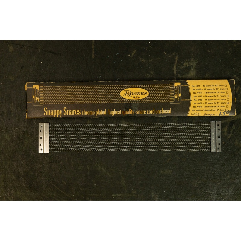 Vintage Rogers Snappy Snare Wires w/ Sleeve