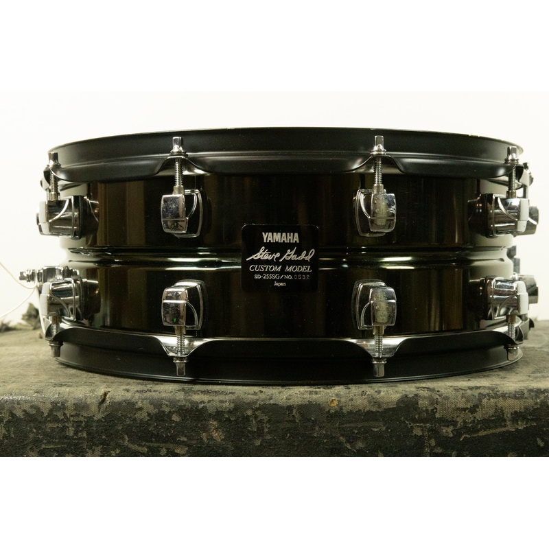 Yamaha 5x14 SD255SG Steve Gadd Custom Model Steel Snare Drum