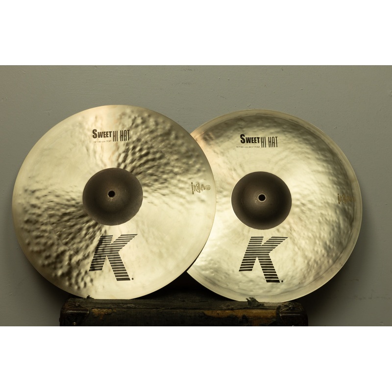 Zildjian 16" K Sweet Hi Hat Cymbals 1251g 1961g
