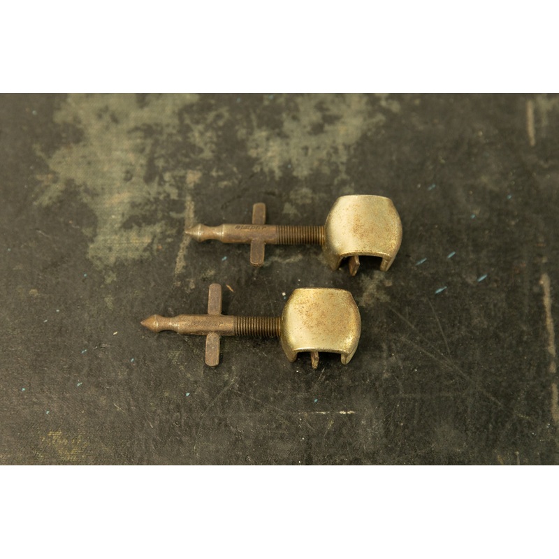 1930s 1940s Ludwig Bass Drum Spurs Lot #T5