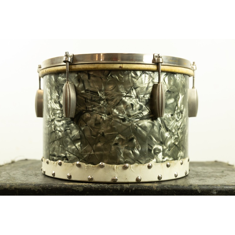 1940s Slingerland 9x13 Black Diamond Pearl Radio King Tom