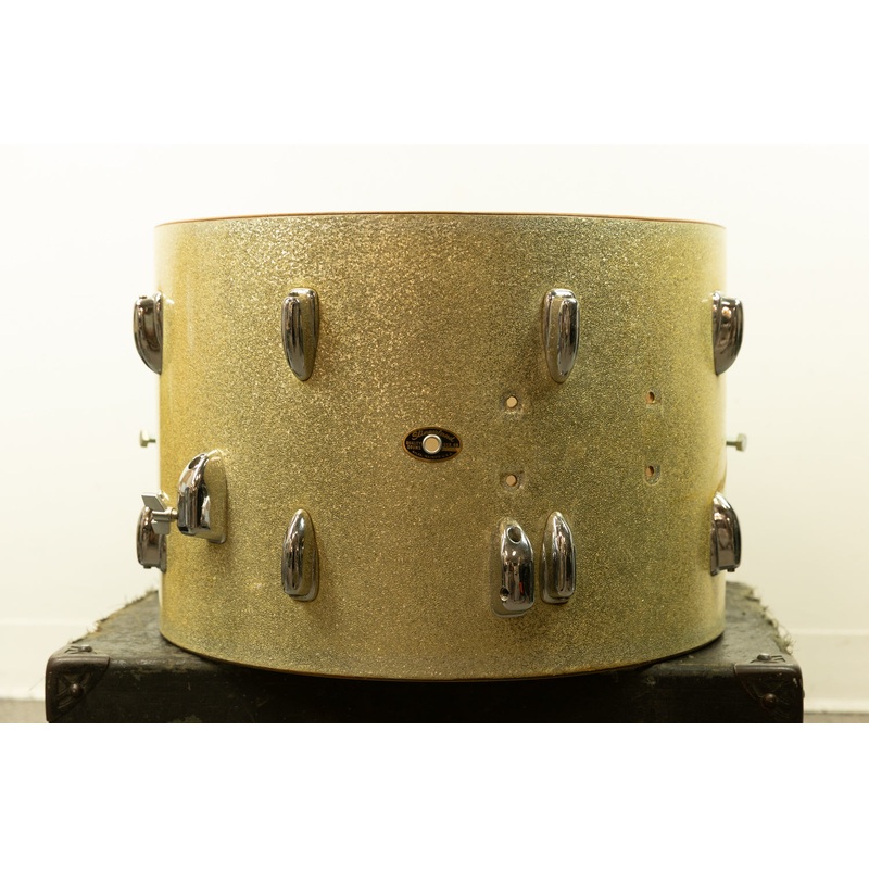 1960s Slingerland 14x20 Silver Sparkle Pearl Bass Drum