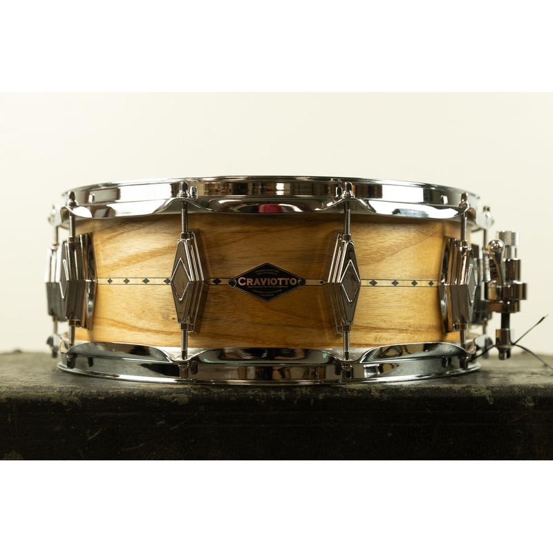Craviotto 5.5x14 Ash Snare Drum