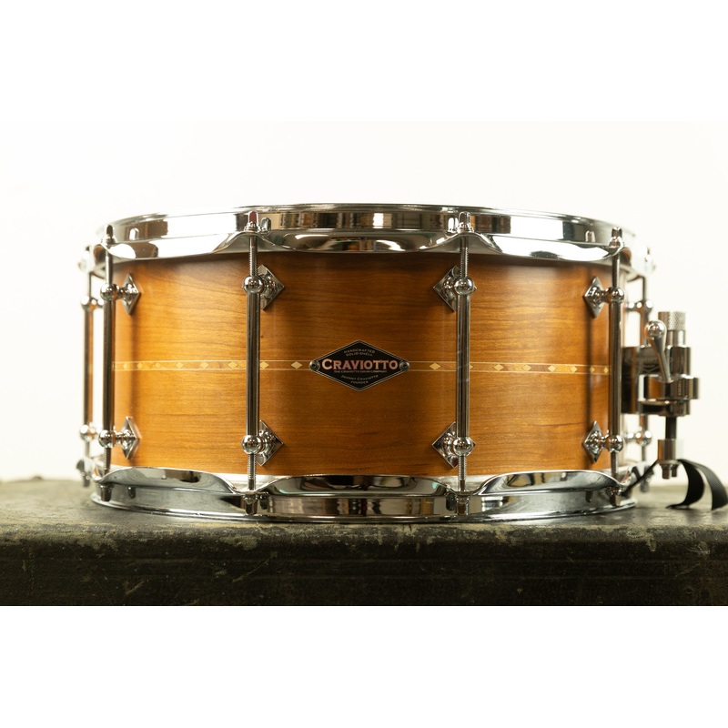 Craviotto 6.5x14 Cherry Snare Drum