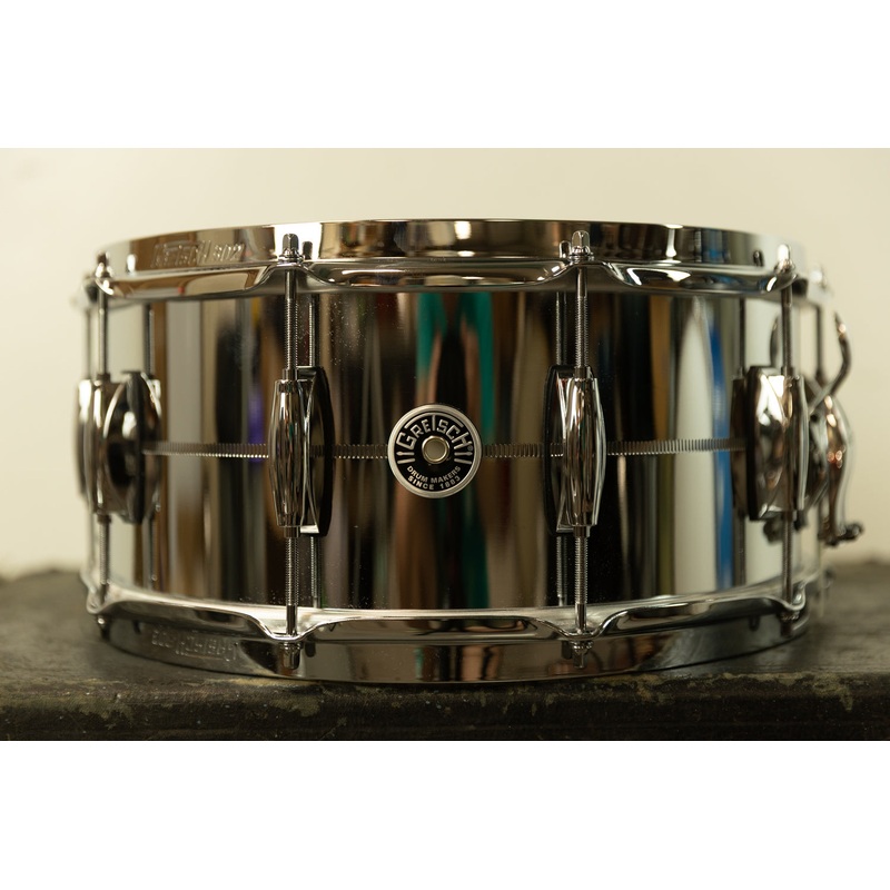 Gretsch Brooklyn 6.5x14" Chrome over Steel Snare Drum