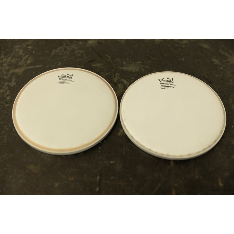 New Old Stock Remo Practice Pad 6" Drum Heads (2)