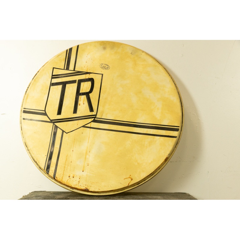 Vintage Slingerland 24" Calfskin "TR" Bass Drum Head