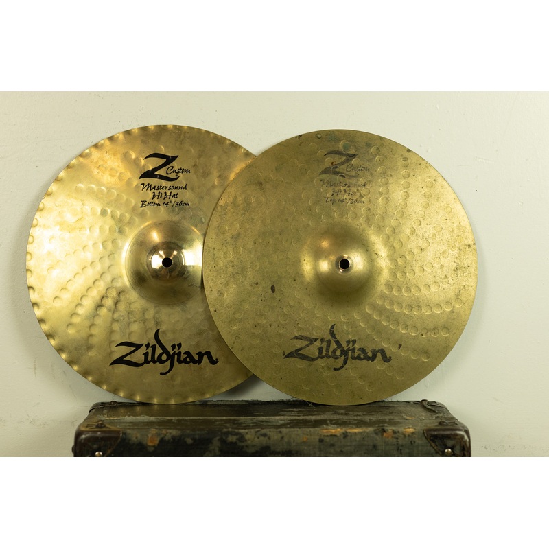 Zildjian 14" Z Custom Mastersound Hi Hat Cymbals 1096g 1426g