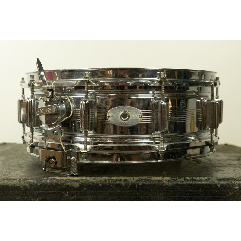 1960s Rogers 5x14 7-Line Dynasonic Snare Drum #6813