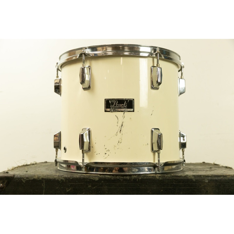 1980s Pearl 11x13 White Cortex Maple Tom