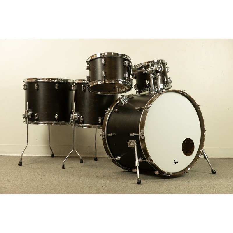 2000s Keller Black Walnut Drum Set