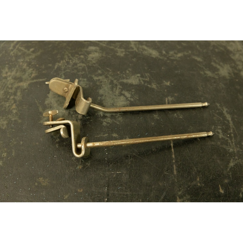 Vintage Hoop-Mounted Bass Drum Spurs