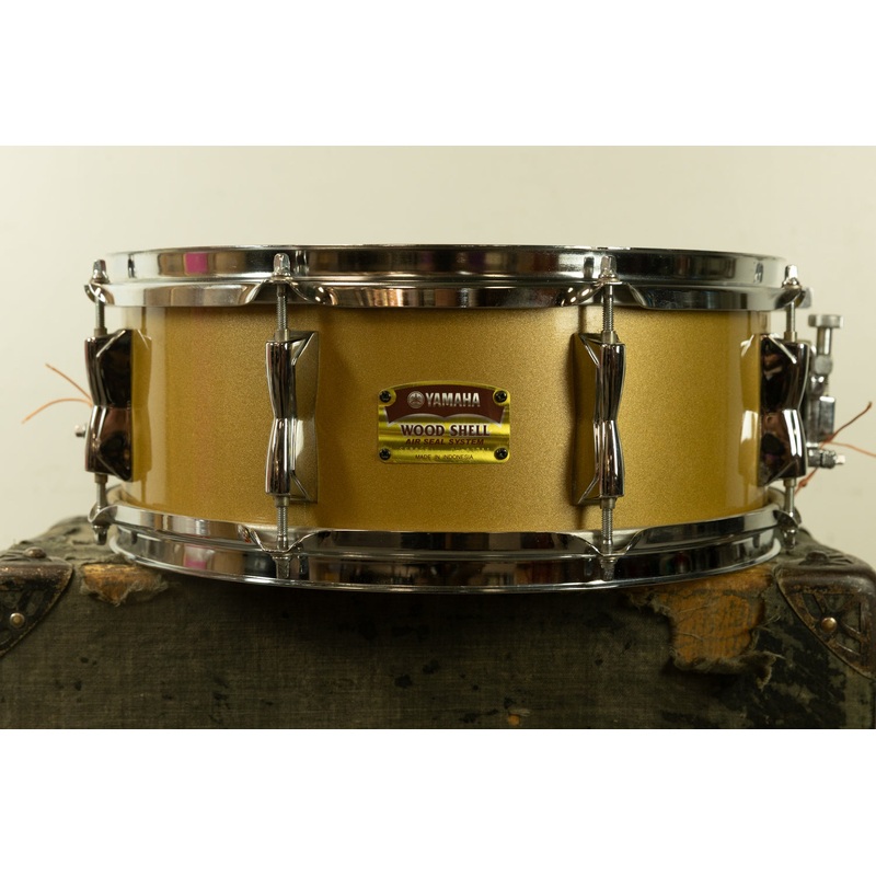 Yamaha 5x14 Stage Custom "Gold Top" Lacquer Snare Drum