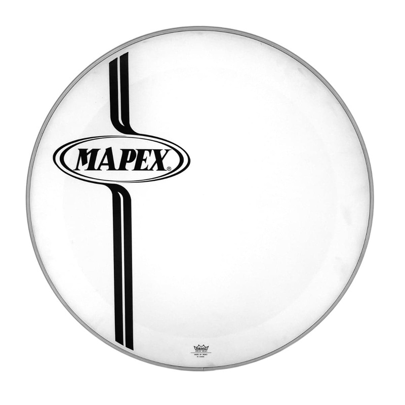 Mapex Bass Drum Logo Head 22" White w/Old Logo