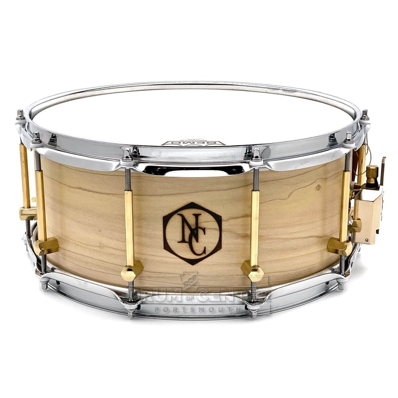 Noble & Cooley Solid Shell Classic Tulip Snare Drum 14x6 Natural Oil