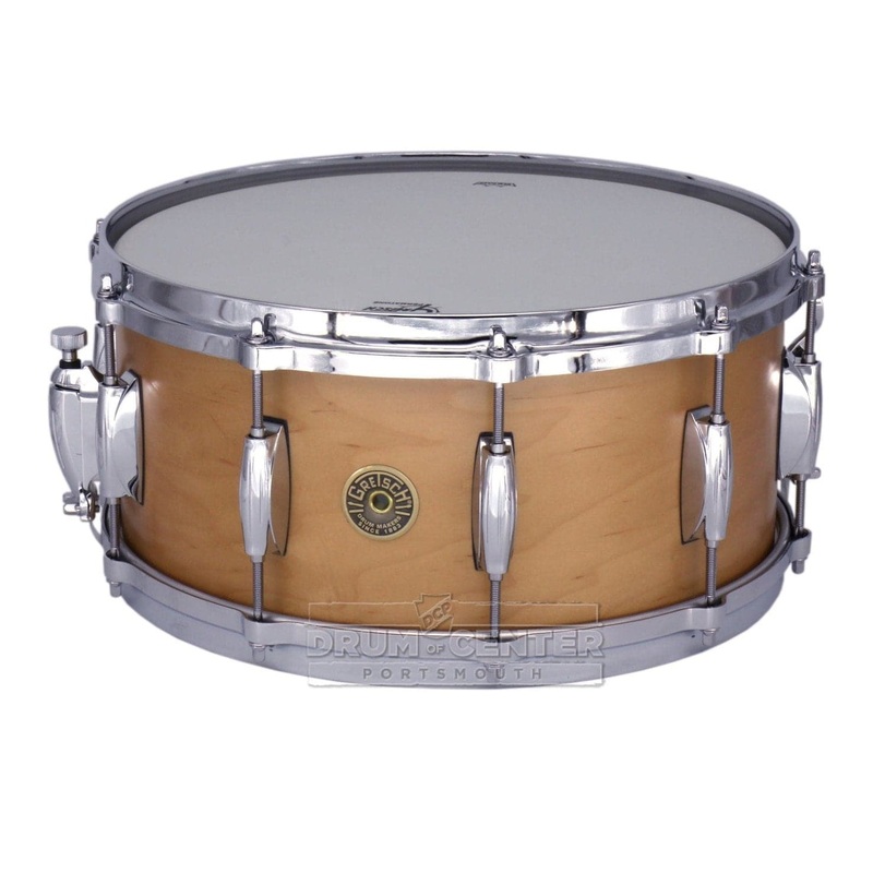 Gretsch USA Custom Ridgeland Snare Drum 14x6.5 Satin Natural