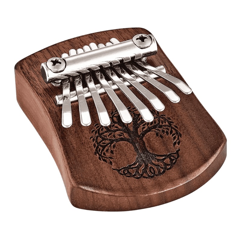 Meinl Sonic Energy Mini Kalimba C Major 8-Note Tree Of Life Symbol