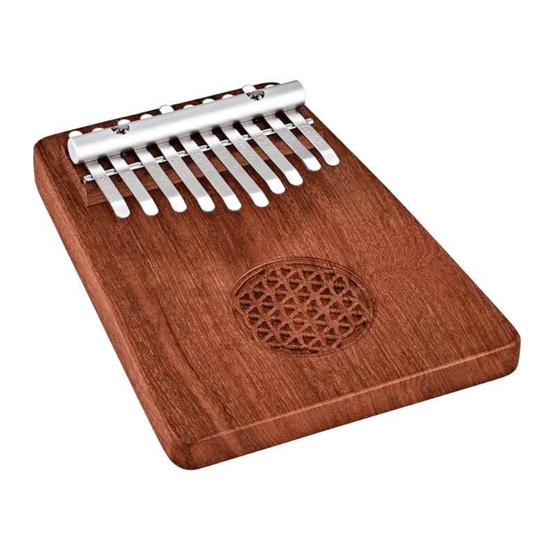 Meinl Sonic Energy Solid Kalimba C Major 10-Notes Flower Of Life Symbol