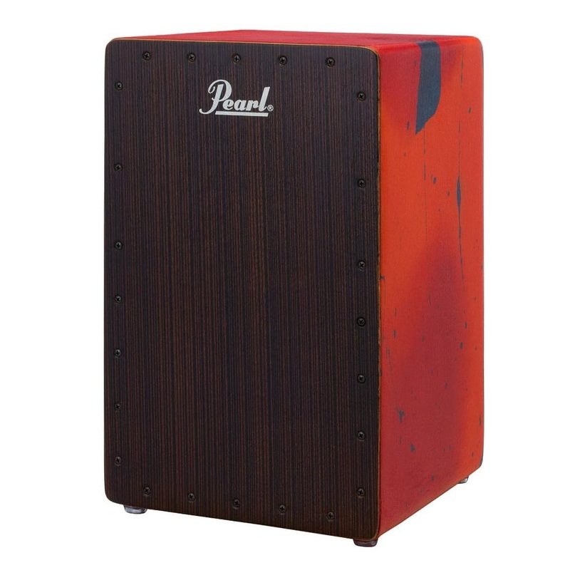 Pearl Primero Cajon Abstract Red
