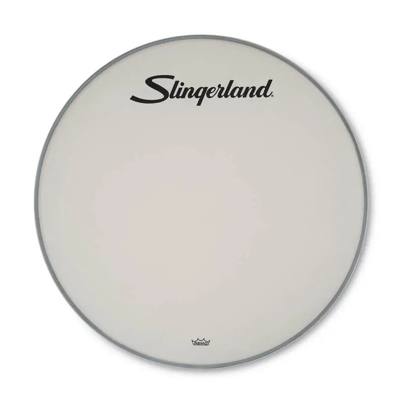 Slingerland Ambassador Coated Bass Drum Logo Head 22"