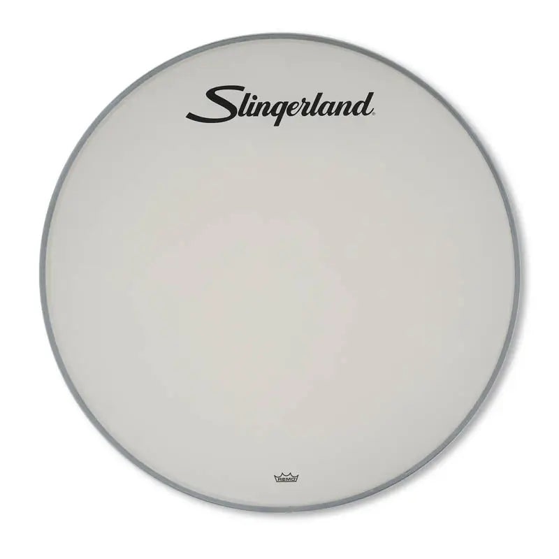 Slingerland Ambassador Coated Bass Drum Logo Head 24"